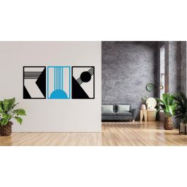 Sticker mural Artzy Géométrique Tableau D: 57x124 cm