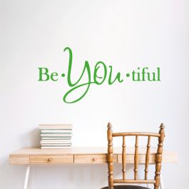 Sticker mural Artzy Beautiful Chambre Décoration D: 57x25 cm