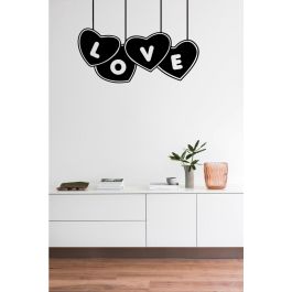 Sticker mural Love Artzy - 57x39 cm - Noir