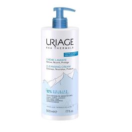 Uriage Crème Lavante 500ml - Nettoyant Doux Peaux Sensibles