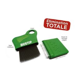 Biostop Peigne Manuel Anti-Poux - Élimination Efficace