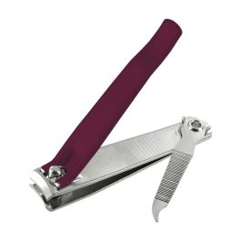 Coupe-Ongles 8cm Bordeaux - Beauty Charm - Précision & Style