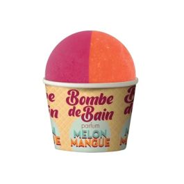 Bombe de Bain Melon Mangue - Bain de Provence - Parfum Fruité