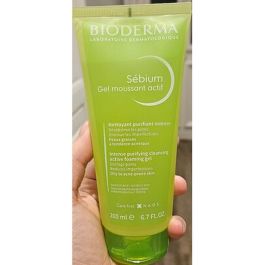 Bioderma Sébium Gel Moussant Actif 200ml - Nettoyant Anti