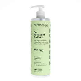 Alphanova Gel Nettoyant Purifiant 400 ml - Peaux Mixtes à Grasses