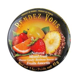 Bonbons Rendez-Vous Fruits Assortis - Plaisir Fruité