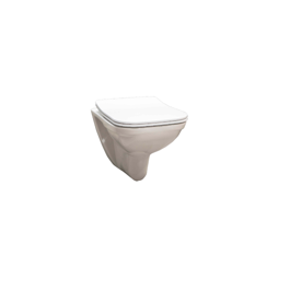 Cuvette suspendue Olympos avec abattant soft close - EGEVITRIFIYE