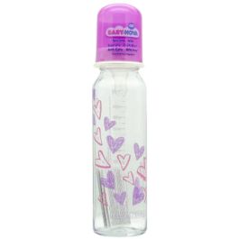 Baby Nova Biberon Verre Décoré 240 ml - Boticinal