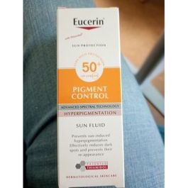 Eucerin Sun Fluid Pigment Control SPF 50+ 50 ml | Anti-Taches