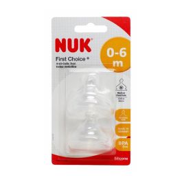 Nuk Tétines First Choice+ Taille M 0-6 mois - Lot de 2