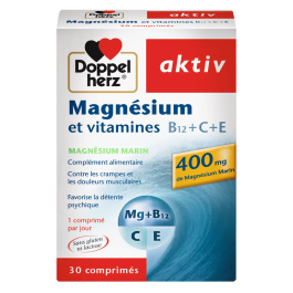 Aktiv Magnésium Vitamines C+E - Fatigue & Énergie