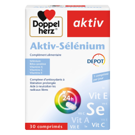 Doppelherz Aktiv Sélénium 30 Comprimés - Minéraux & Vitalité