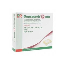 Suprasorb P Adhésif 7.5x7.5cm - Pansement Mousse Stérile