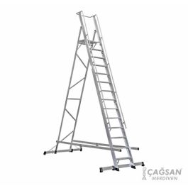 Echelle a plate-forme pliante alu kp13 cag