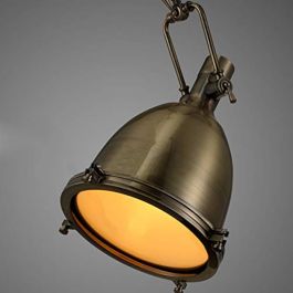 Suspension bronze industriel E27 60W 220V