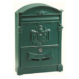 Boîte aux lettres en aluminium - Boite postal - Rustique - Inoxydable - Vert