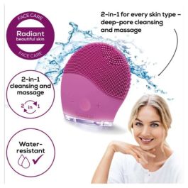 Brosse Cosmétique Visage - Nettoyage Profond & Exfoliation Douce