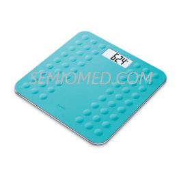 Balance Beurer GS300 Anti-Dérapante Turquoise - Suivi Poids