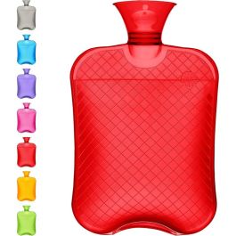 Bouillotte à Lamelles Classic Rouge 1.8L - Chaleur Apaisante