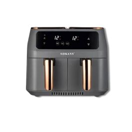 Air Fryer XXL - Sokany Sk-zg-8030 - 1800W - Friteuse sans Huile 8L avec Fenêtre Visible