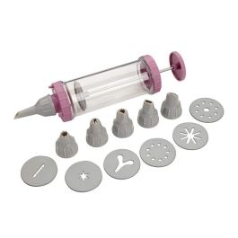 Seringue à décorer Ø5,5cm 6 douilles et 6 disques de décoration - 44725 - FACKELMANN