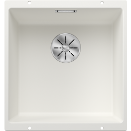 Evier Cuisine Granite Sous Plan Subline - 40*40 - BLANCO - BLANC