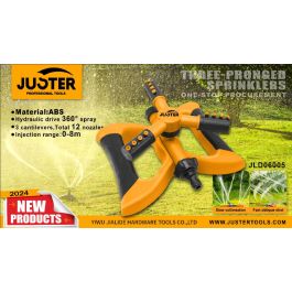 Arroseur D'eau Automatique Rotatif À 3 Bras - JUSTER