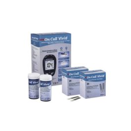 Kit Lecteur de Glycémie On Call Vivid - 50 Bandelettes