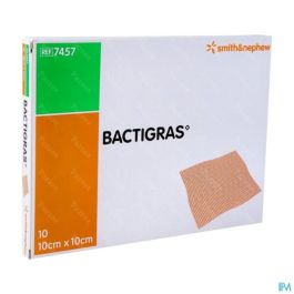 Bactigras Pansements Stériles 10x10 cm - Boîte de 10 | Boticinal