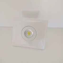 PROJECTEUR PLAT CARRE BLANC LED 50W 6000K