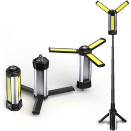 Lampe de Travail – Pliable, extensible, camping & secours