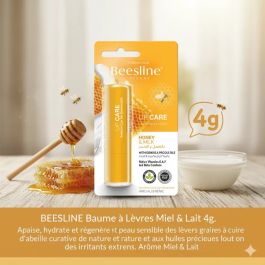 Baume à Lèvres Miel & Lait - Beesline - Hydratant & Réparateur