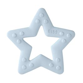 Anneau de Dentition Étoile Baby Blue - BIBS - Soulage Gencives