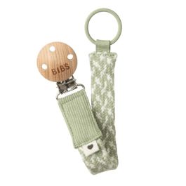 Bibs Attache Sucette Pale Ivory-Sage - Accessoire Bébé