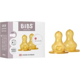 BIBS Kit Tétines Biberon Débit Lent - Silicone Souple