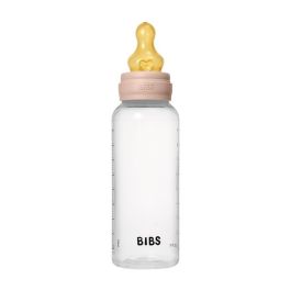 Bibs Biberon Latex 270ml Débit Moyen Blush - Boticinal
