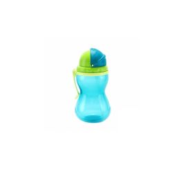 Tasse Sport avec Paille Bleue 370 ml - Canpol - Hydratation