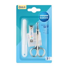 CANPOL Set Ciseaux Bébé Soin des Ongles Délicats