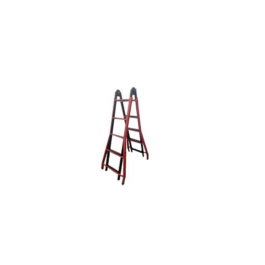 Echelle télescopique acier 5 Marches 4.5M