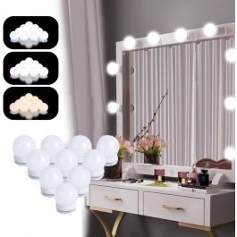 Pack 10 Lampes LED pour Miroir de Maquillage