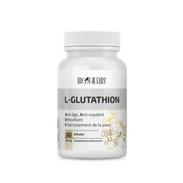 Bioherbs L-Glutathion 30 Comprimés - Détox & Antioxydant