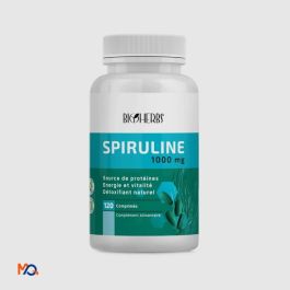 Bioherbs Spiruline 1000mg - Vitalité & Énergie - 120 Comprimés