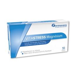 Vitastress Magnésium - Boîte de 10 - Fatigue & Stress