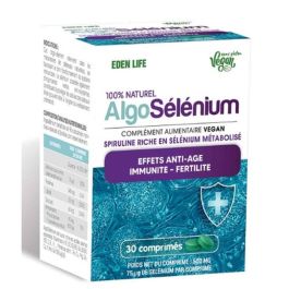 EDEN LIFE Algoselemium 30 Comprimés - Tonus & Vitalité