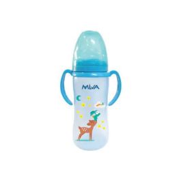Biberon Large Plastique 300 ml - Milva - Puériculture Bébé