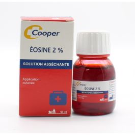 Éosine 2% Solution Cutanée 50ml - Antiseptique & Séchante