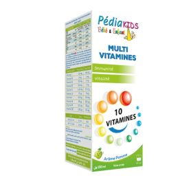 Pediakids Multi Vitamines Sirop Pomme 150 ml - Vitalité Enfant