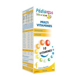 Pediakids Multi Vitamines Sirop Goût Banane 150ml