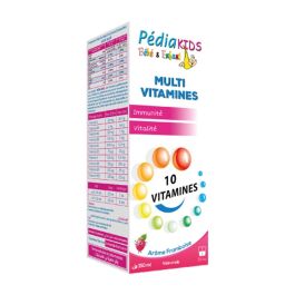 Pediakids Multi Vitamines Sirop Framboise 150 ml - Vitalité