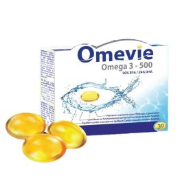 Omévie Omega 3 Vital 500mg - Santé Cardiovasculaire